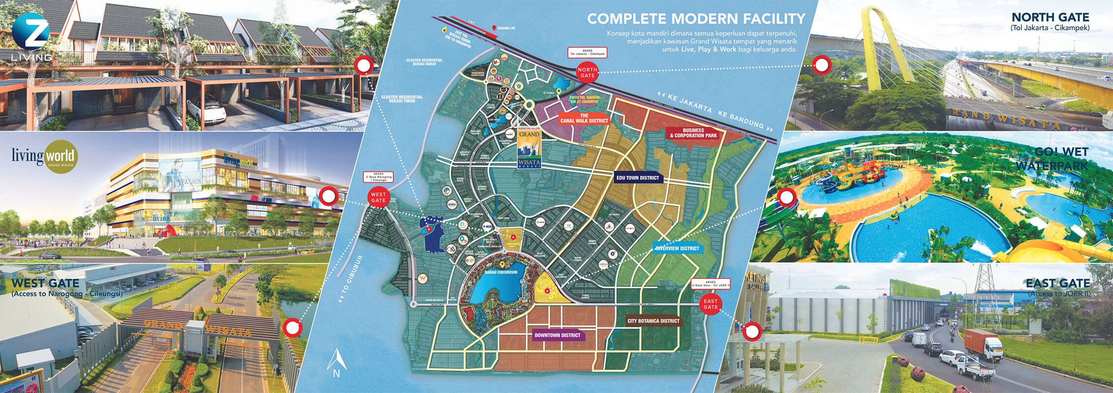 Grand Wisata Bekasi Complete Modern Facilities