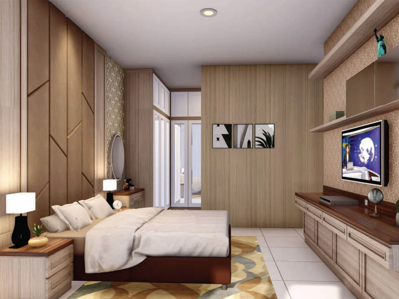 Water Terrace Tipe 100 Bed Room Water Terrace Tipe 100 Bed Room