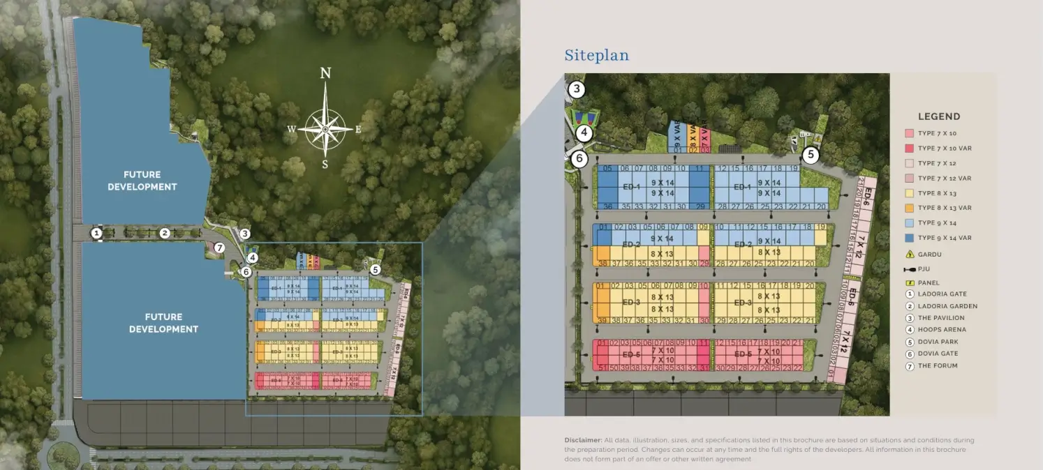 Dovia Site Plan Dovia Site Plan