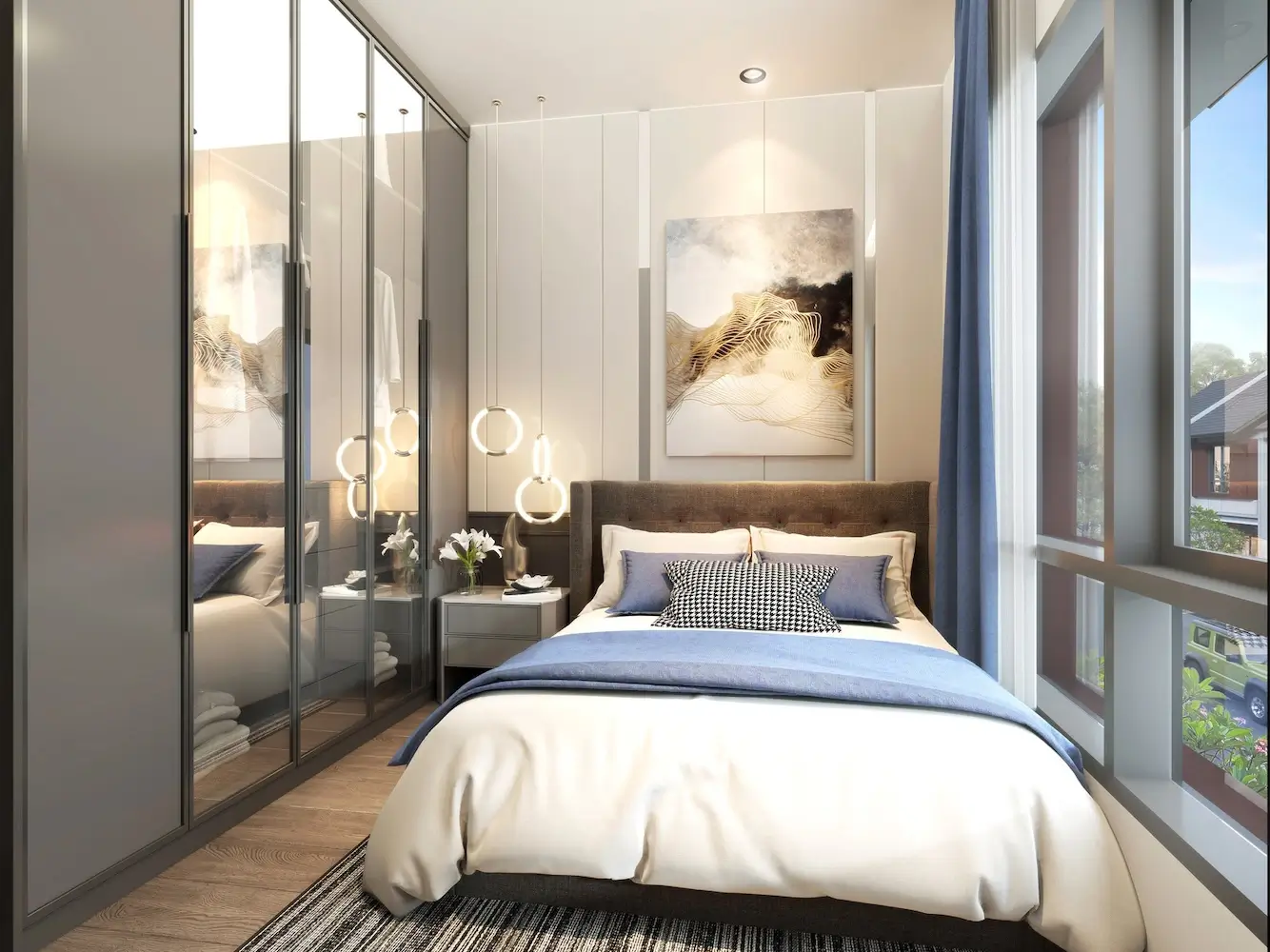 Nuone at Arcova Master Bedroom