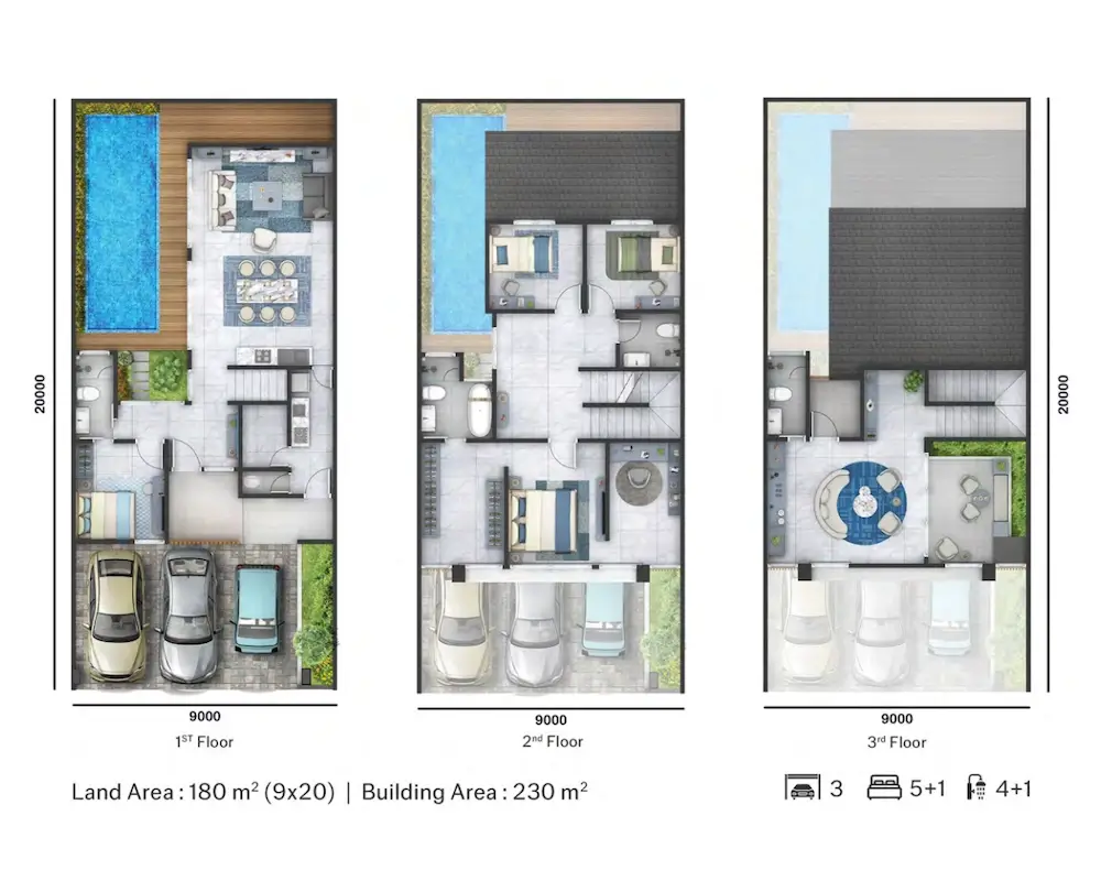 Water Terrace Signature Grand Wisata Bekasi 2 Water Terrace Signature Floor Plan
