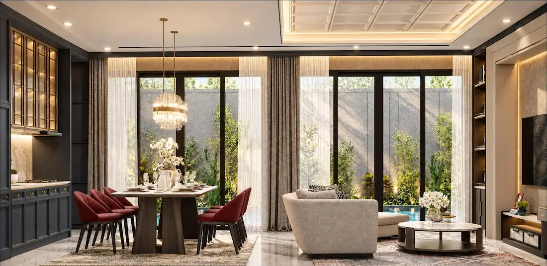 Living & Dining Room – Water Terrace Signature Living & Dining Room - Water Terrace Signature