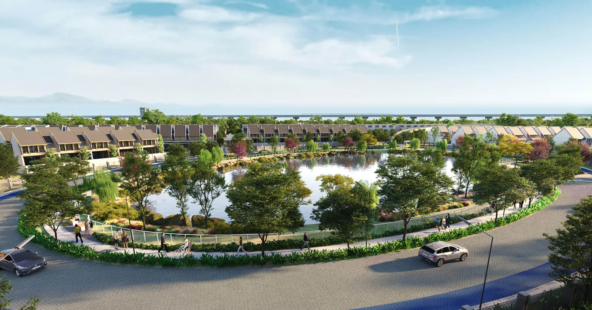 Danau Buatan Z Living Grand Wisata Bekasi